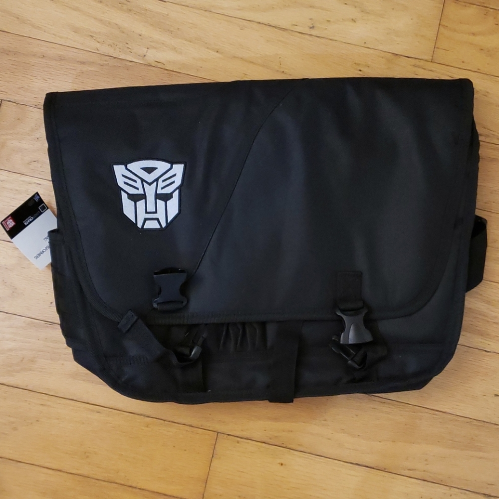Loot Crate Black Transformer Messenger Bag